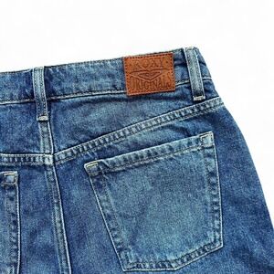 Roxy Denim Shorts Size 26 High Waist Distressed Cut Offs Surfing